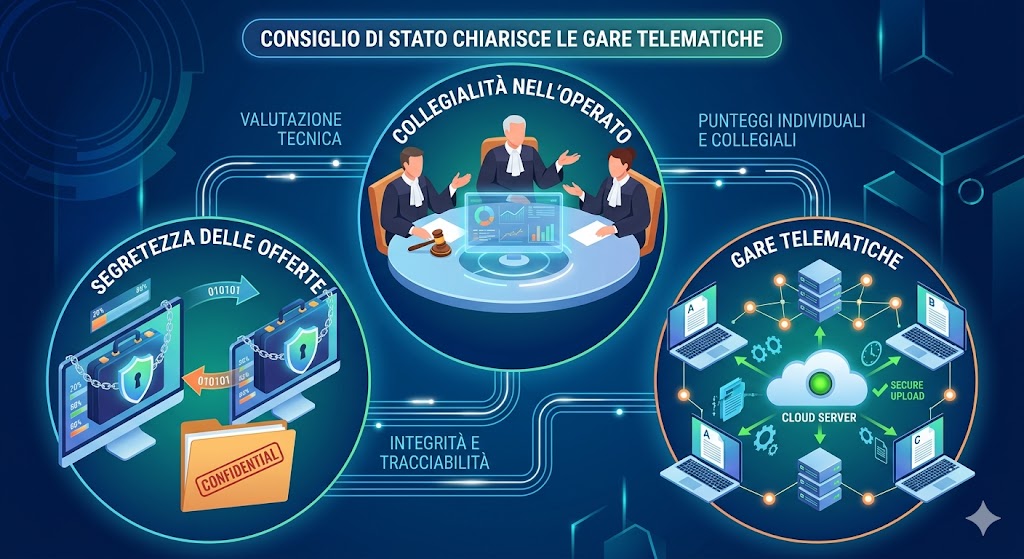 valutazione-delle-offerte-tecniche-consiglio-di-stato-chiarisce-collegialita-e-segretezza-nelle-gare-telematiche