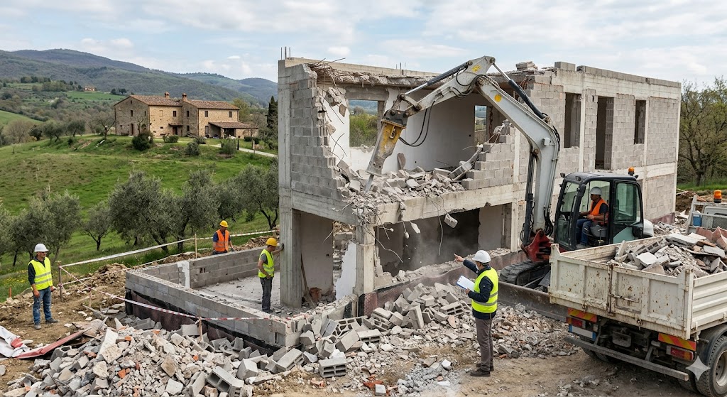 abusi edilizi demolizioni