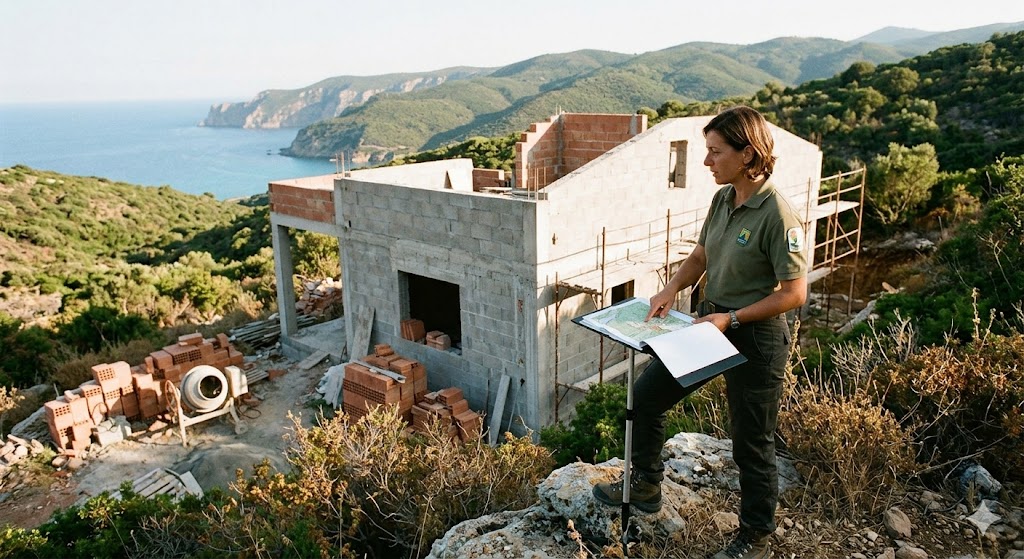 abusi edilizi parco
