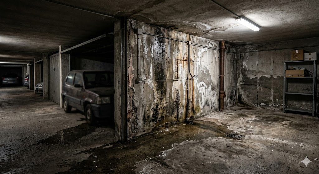 garage infiltrazioni