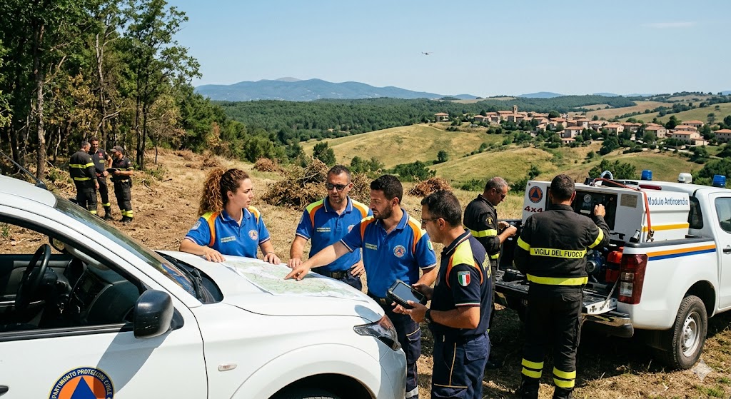 incendi boschivi sicurezza