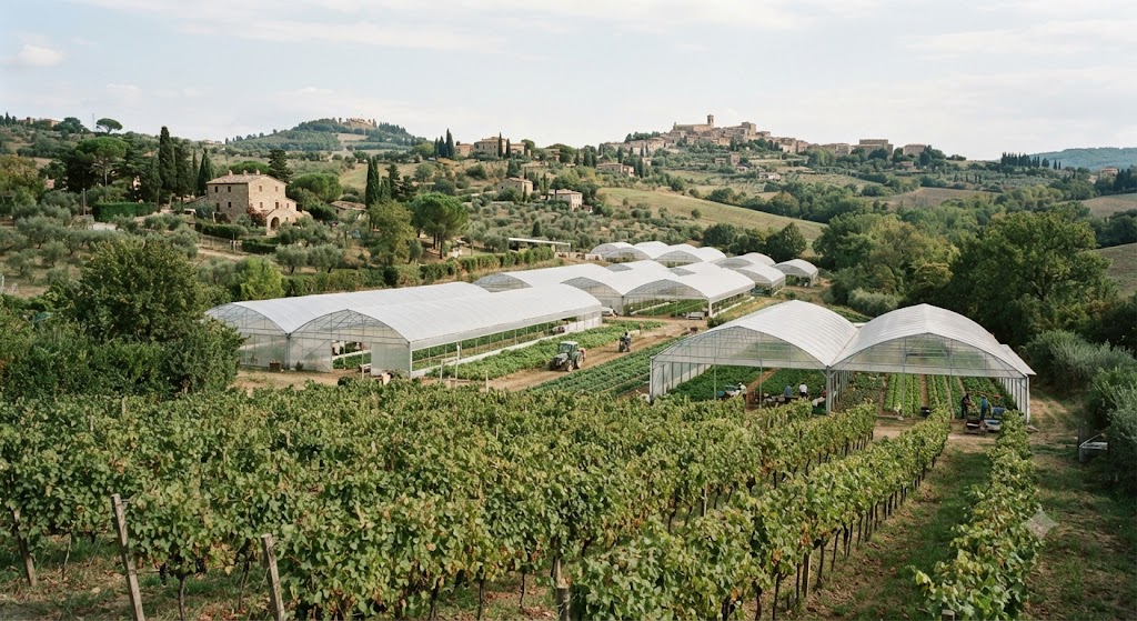 serre agricoltura paesaggio